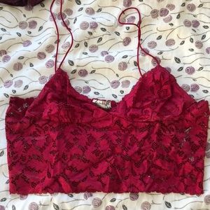 Free people lace tank